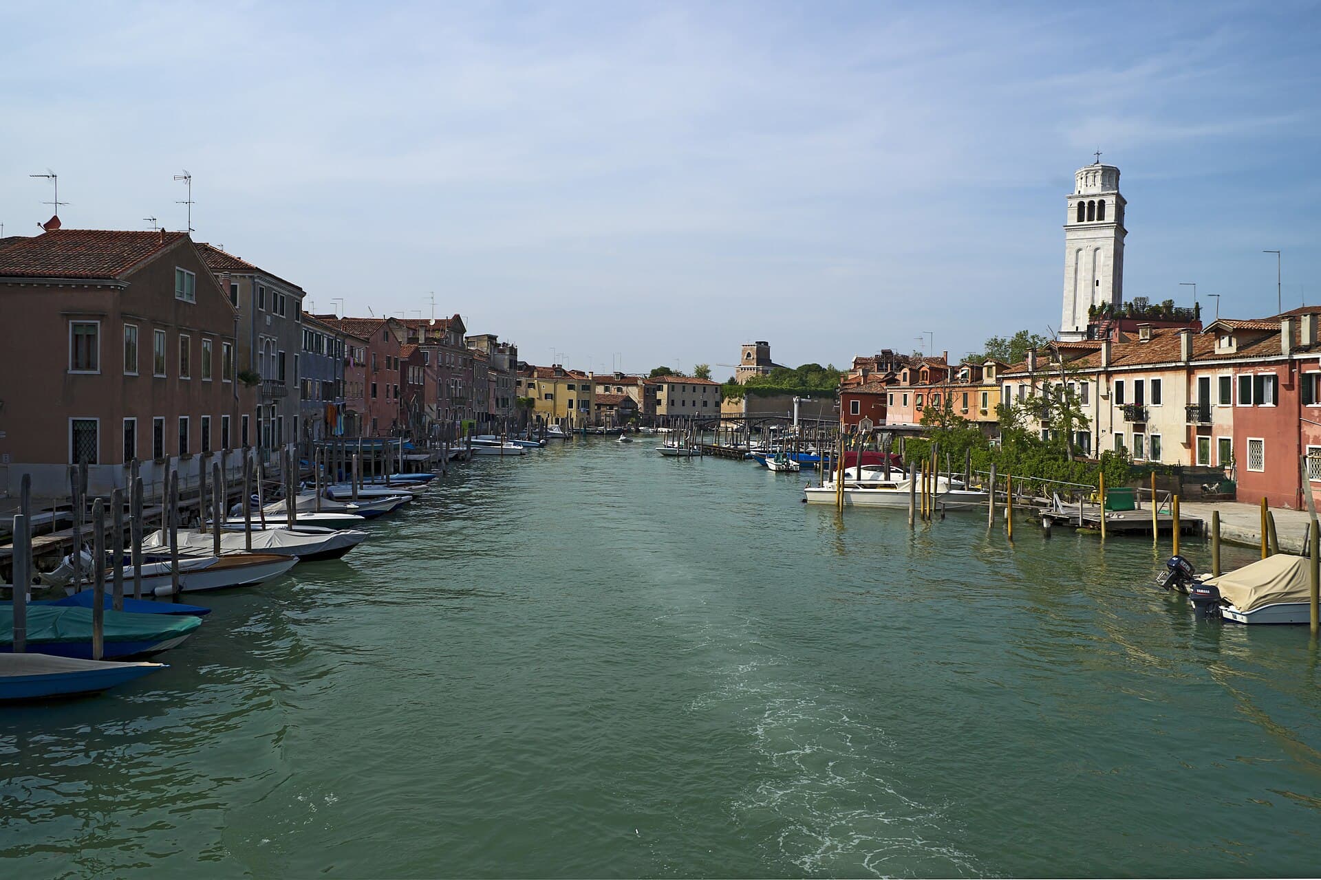Il canale di San Pietro di Castello, a Venezia.